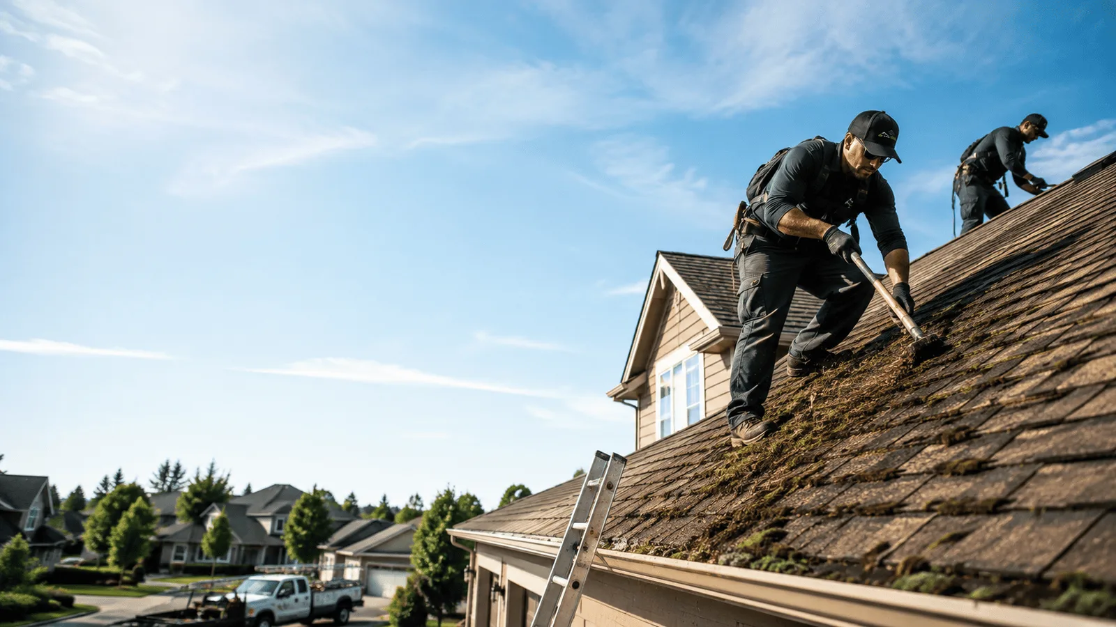 Roof Moss Removal in Vega, TX near me